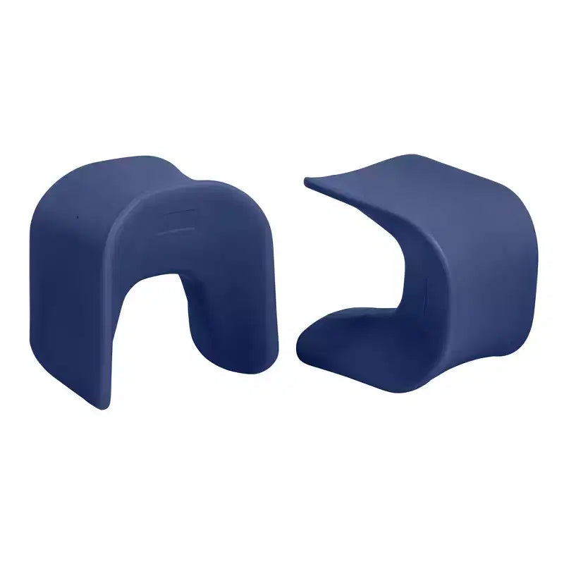 Tabouret Wave Seat Perch d'ECR4Kids, hauteur d'assise de 14 à 15,1 po, sièges flexibles, paquet de 2
