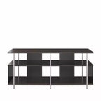 Meuble TV Espresso Ameriwood Home Alonso pour téléviseurs jusqu'à 69 pouces