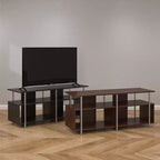Meuble TV Espresso Ameriwood Home Alonso pour téléviseurs jusqu'à 69 pouces