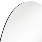 Miroir mural décoratif rond Possini Euro Design Brando, moderne, sans cadre, 37 3/4 pouces de large, pour chambre, salon, maison, bureau