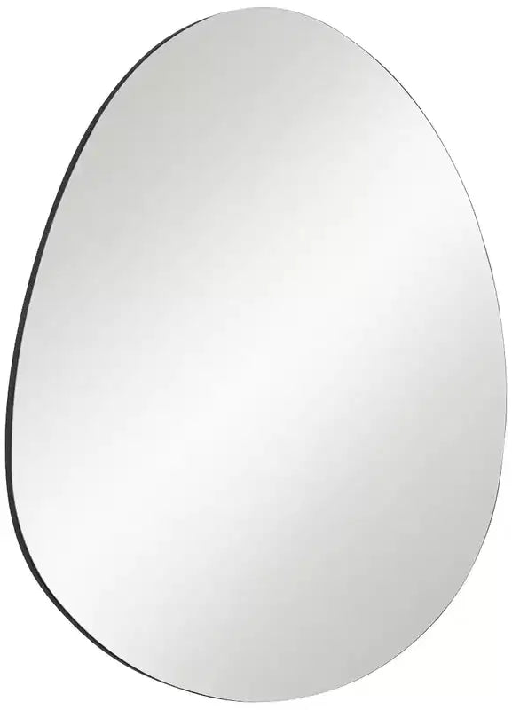 Miroir mural décoratif rond Possini Euro Design Brando, moderne, sans cadre, 37 3/4 pouces de large, pour chambre, salon, maison, bureau