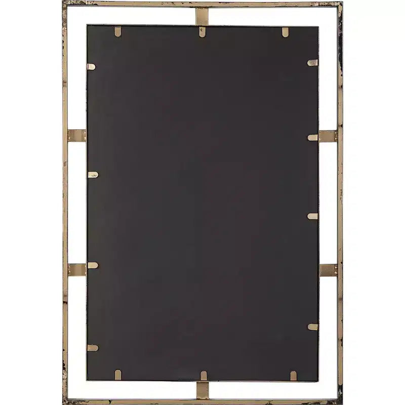 Miroir mural rectangulaire Uttermost Carrizo Bronze vieilli 22 x 32
