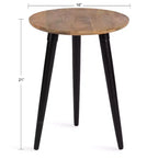 Table d'appoint ronde Kate et Laurel Rumsen