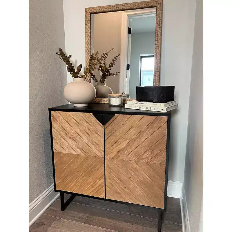 Meuble de rangement 2 portes Enloe Wood - Nathan James