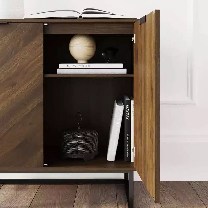 Meuble de rangement 2 portes Enloe Wood - Nathan James