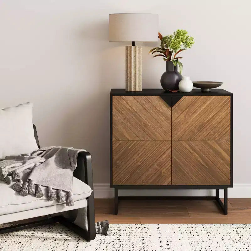 Meuble de rangement 2 portes Enloe Wood - Nathan James