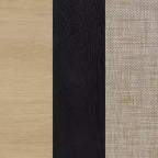 Meuble de rangement Kova en bois et rotin - Nathan James