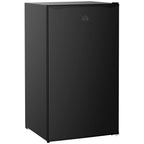 HOMCOM Mini-réfrigérateur de 90,6 L avec congélateur, Réfrigérateur compact à porte unique avec thermostat réglable pour chambre