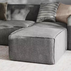 Repose-pieds ottoman modulaire Emma et Oliver
