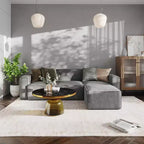 Repose-pieds ottoman modulaire Emma et Oliver