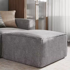 Repose-pieds ottoman modulaire Emma et Oliver