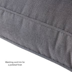 Ensemble de deux coussins d'extérieur haut de gamme Sunbrella pour assise profonde