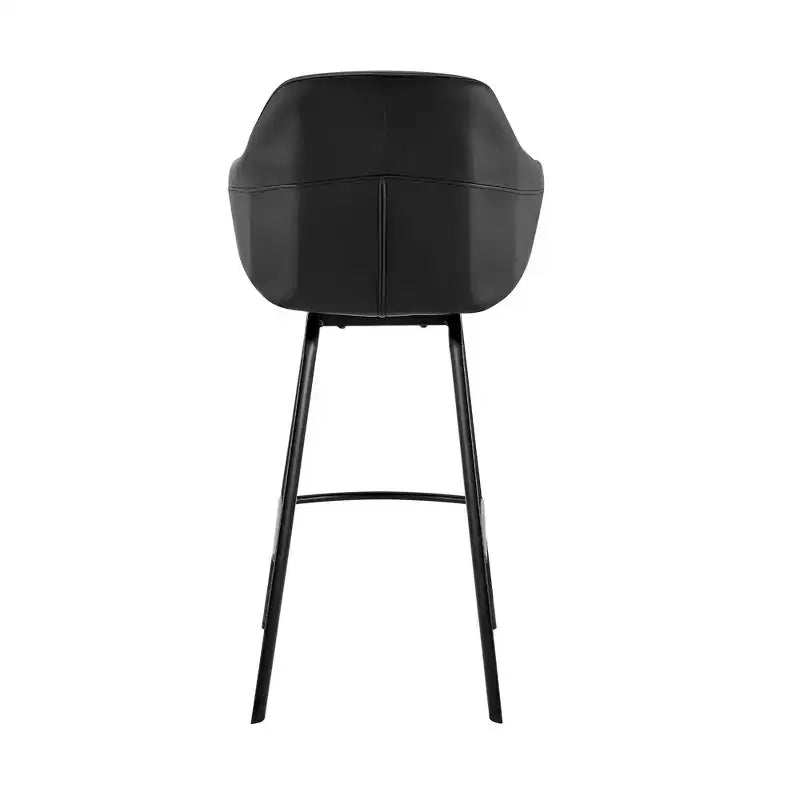 Tabouret de bar en métal et similicuir réglable Brooklyn - Armen Living