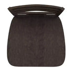 Tabouret de bar pivotant Flash Furniture Liesel en bois massif avec dossier en échelle, de qualité commerciale, hauteur de bar