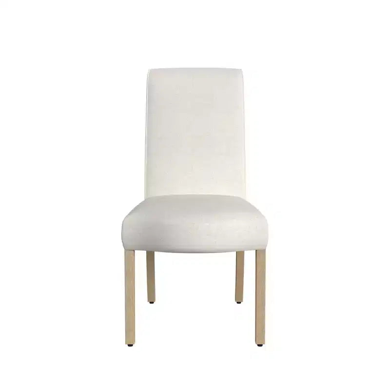 Lot de 2 chaises de salle à manger à bord festonné - HomePop