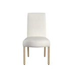 Lot de 2 chaises de salle à manger à bord festonné - HomePop