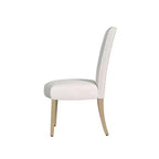 Lot de 2 chaises de salle à manger à bord festonné - HomePop