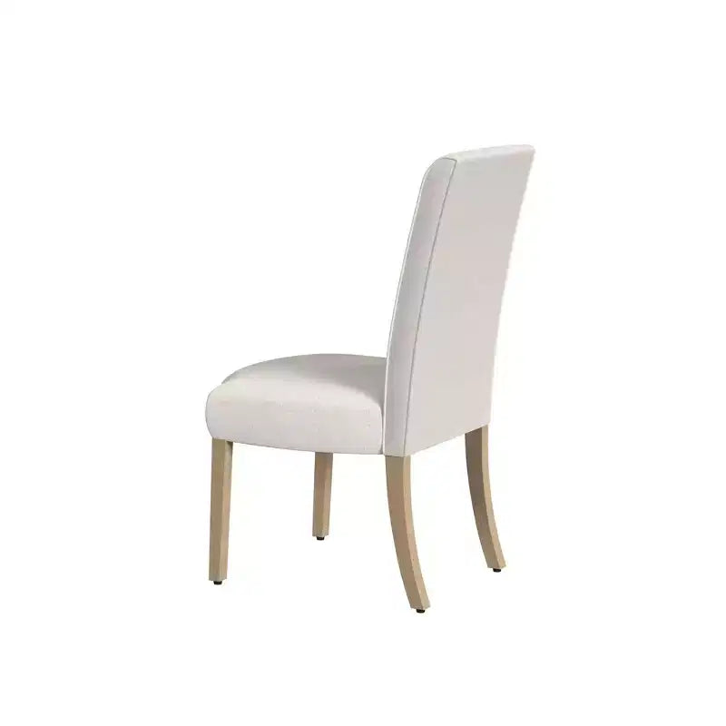 Lot de 2 chaises de salle à manger à bord festonné - HomePop