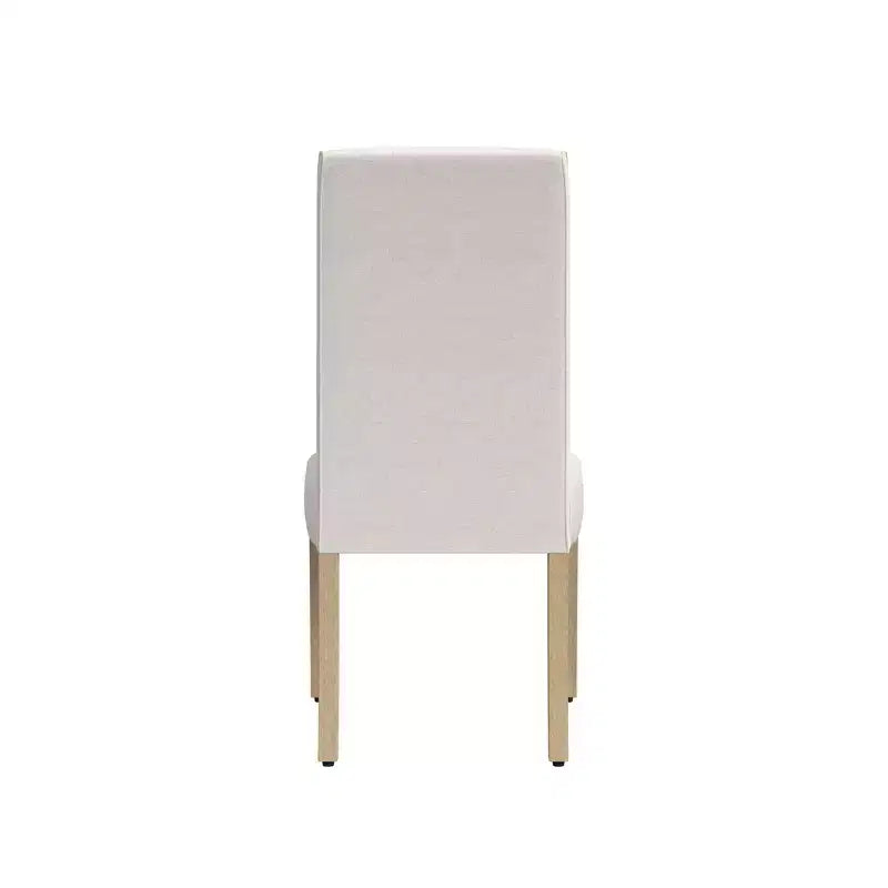 Lot de 2 chaises de salle à manger à bord festonné - HomePop