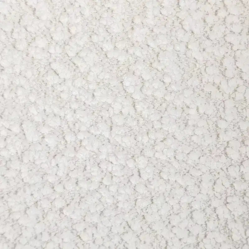 Ensemble de 2 fauteuils rembourrés en tissu bouclette à accoudoirs carrés de 71 cm de large - Kinwell