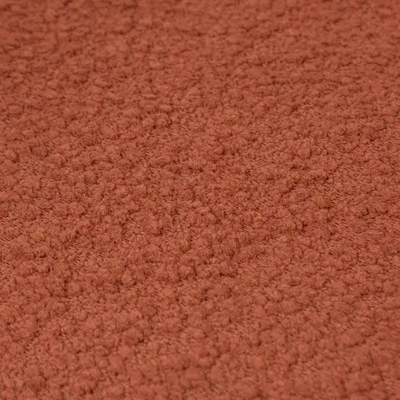 Ensemble de 2 fauteuils rembourrés en tissu bouclette à accoudoirs carrés de 71 cm de large - Kinwell