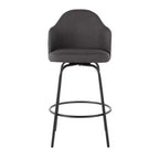 Lot de 2 tabourets de bar à hauteur de comptoir Ahoy en polyester/métal – LumiSource