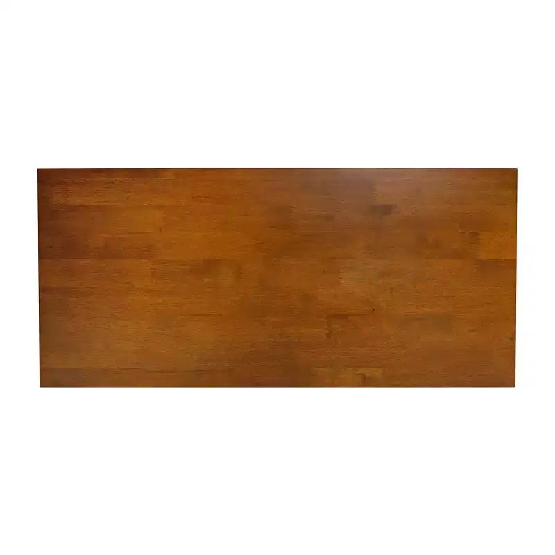 Table basse en bois massif style fermier Jasper de Flash Furniture avec accents entrecroisés traditionnels