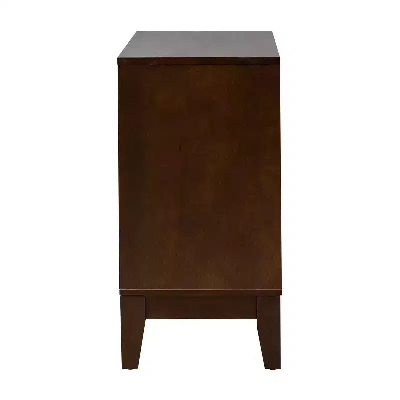 Meuble d'appoint Lucinda 76 cm de hauteur avec 2 portes et étagères réglables | HULALA HOME