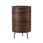 Meuble de rangement de bout de canapé Maddalena 26'' de haut avec 3 tiroirs | KARAT HOME