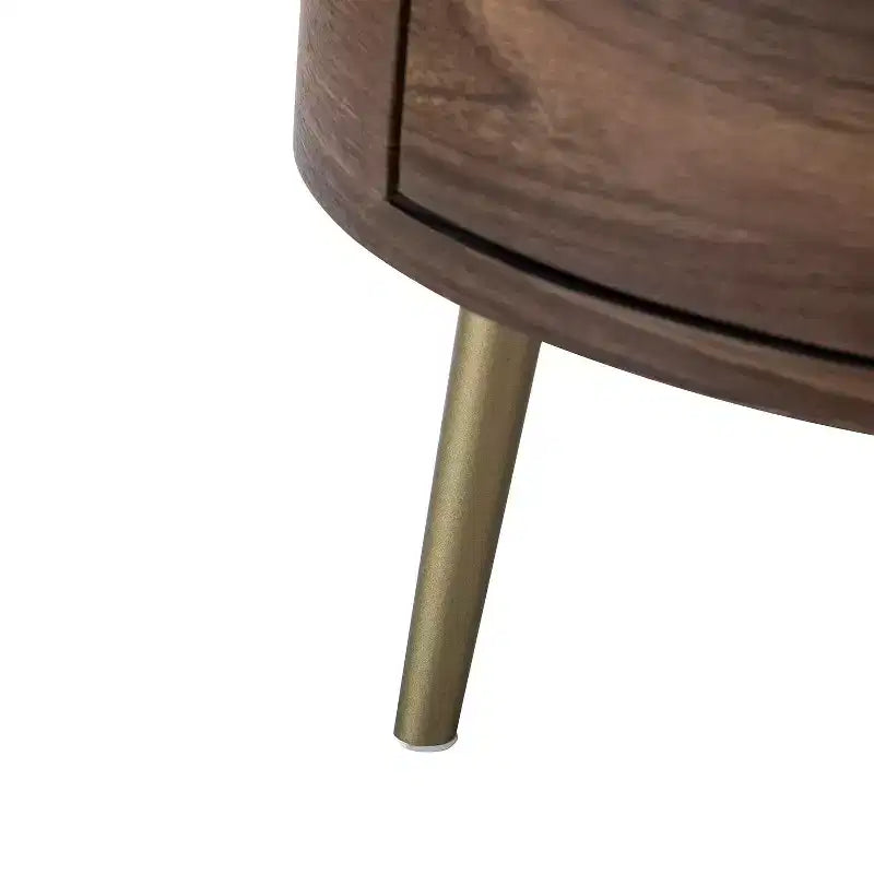 Meuble de rangement de bout de canapé Maddalena 26'' de haut avec 3 tiroirs | KARAT HOME