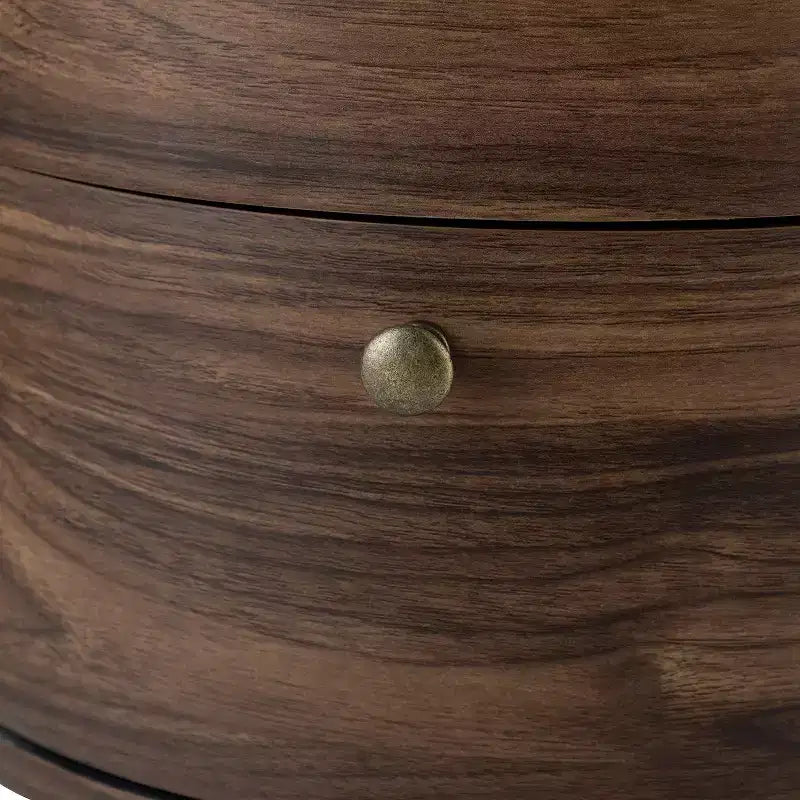 Meuble de rangement de bout de canapé Maddalena 26'' de haut avec 3 tiroirs | KARAT HOME