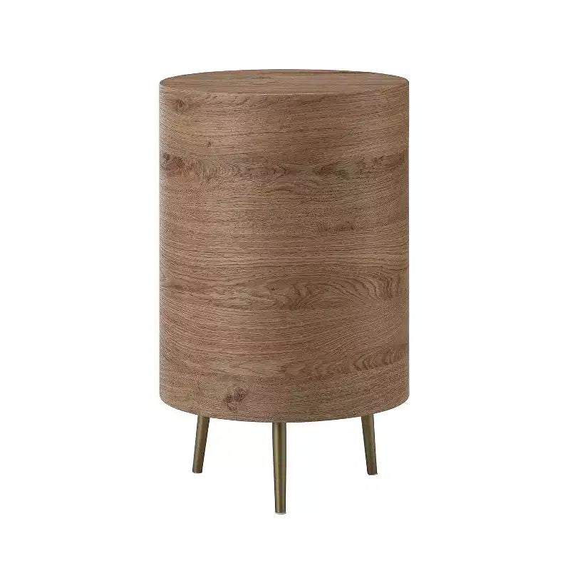 Meuble de rangement de bout de canapé Maddalena 26'' de haut avec 3 tiroirs | KARAT HOME