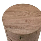 Meuble de rangement de bout de canapé Maddalena 26'' de haut avec 3 tiroirs | KARAT HOME