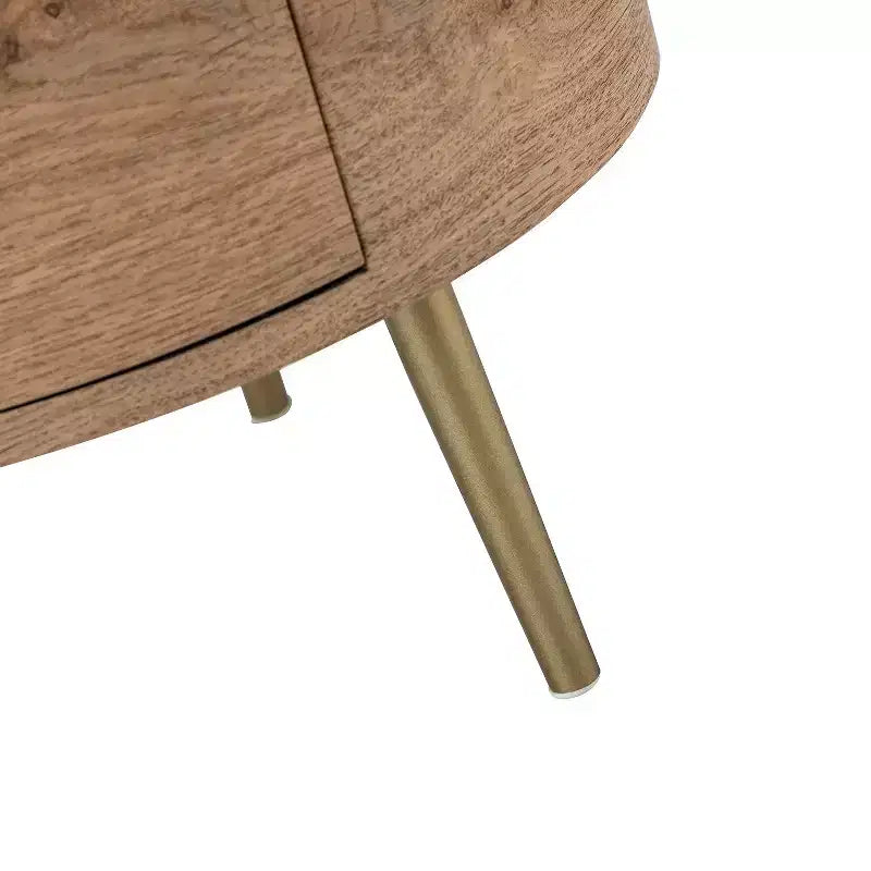 Meuble de rangement de bout de canapé Maddalena 26'' de haut avec 3 tiroirs | KARAT HOME