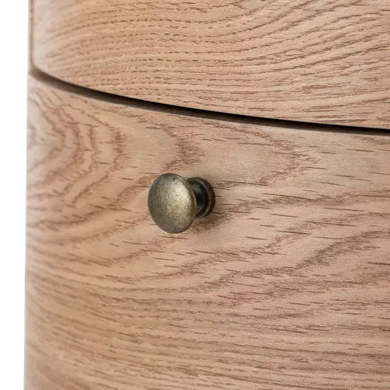 Meuble de rangement de bout de canapé Maddalena 26'' de haut avec 3 tiroirs | KARAT HOME