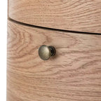 Meuble de rangement de bout de canapé Maddalena 26'' de haut avec 3 tiroirs | KARAT HOME