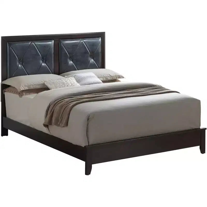 Lit capitonné Queen Primo Passion Furniture