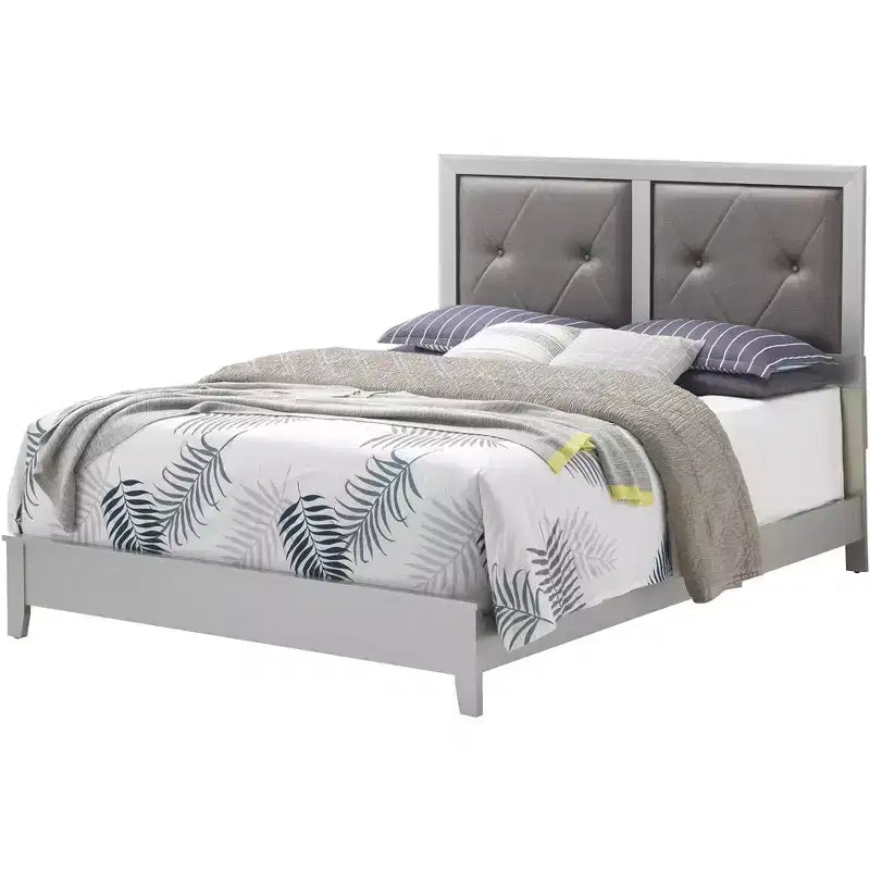 Lit capitonné Queen Primo Passion Furniture