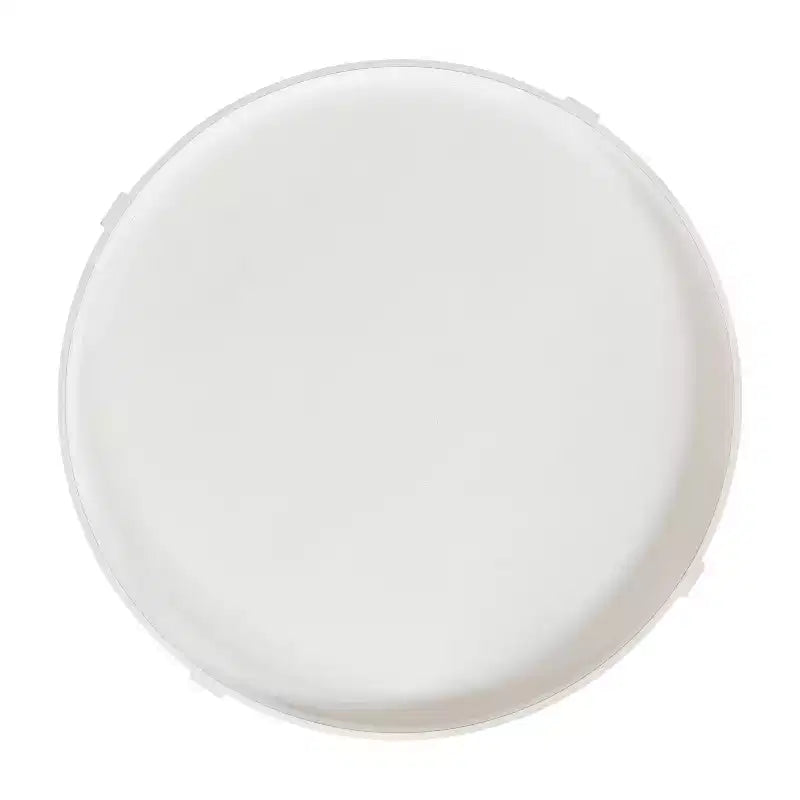 Table basse ronde en bois Kate and Laurel Bellport, 29x29x21, Blanc