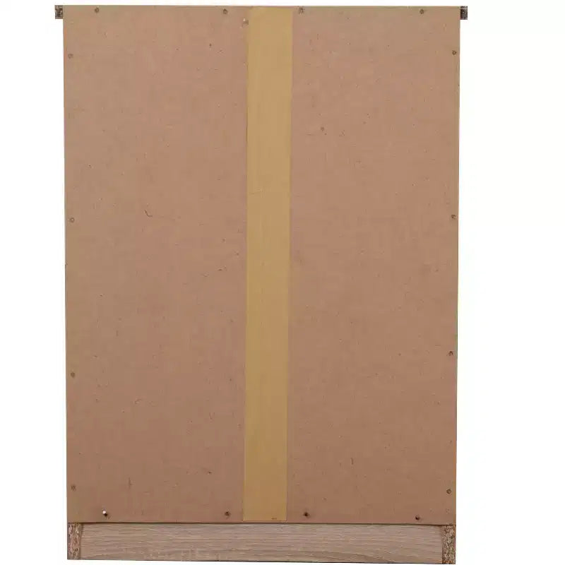 Table de chevet Passion Furniture Boston à 3 tiroirs (61 cm H x 46 cm L x 41 cm P)