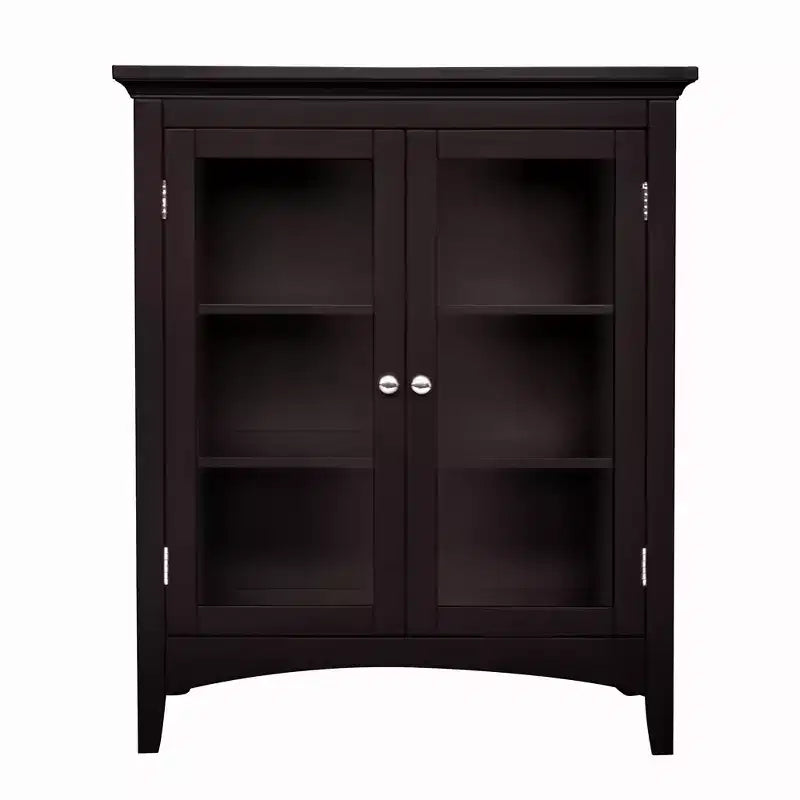 Meuble de rangement autoportant Madison Teamson Home avec portes vitrées
