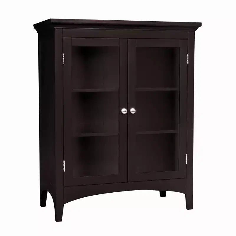 Meuble de rangement autoportant Madison Teamson Home avec portes vitrées