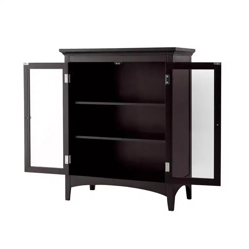 Meuble de rangement autoportant Madison Teamson Home avec portes vitrées