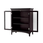 Meuble de rangement autoportant Madison Teamson Home avec portes vitrées