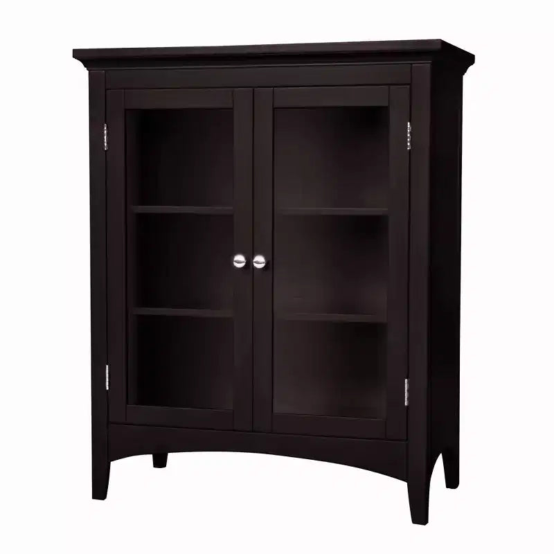 Meuble de rangement autoportant Madison Teamson Home avec portes vitrées