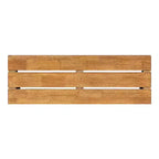 Étagère murale rectangulaire en bois Kate and Laurel Samuels, 24x8x8, Marron rustique