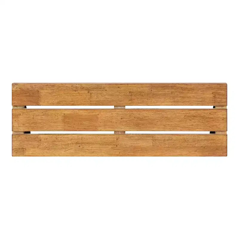 Étagère murale rectangulaire en bois Kate and Laurel Samuels, 24x8x8, Marron rustique