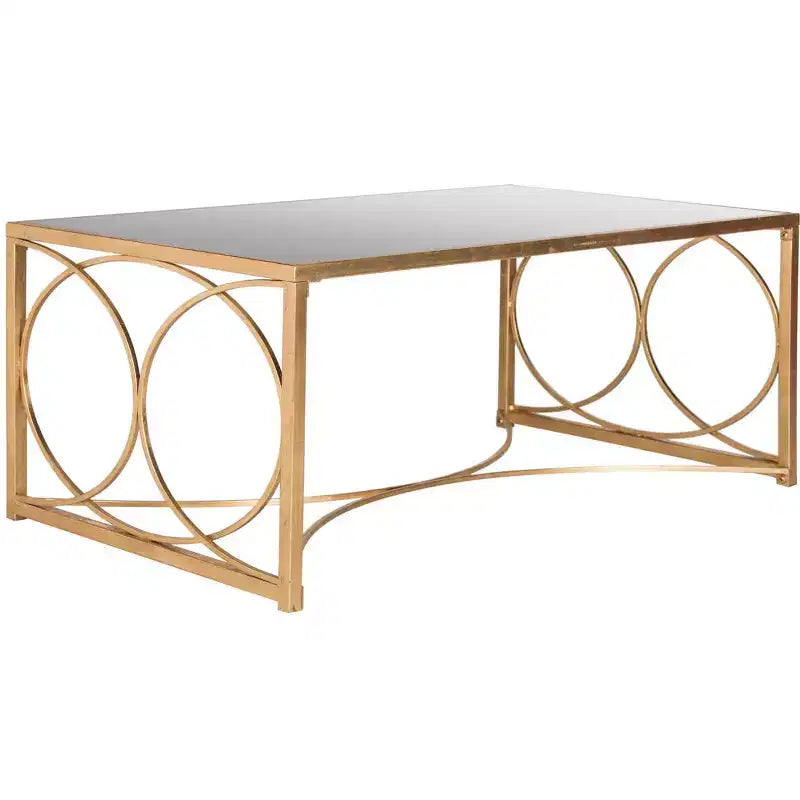 Table basse Melosa - Or/Miroir - Safavieh