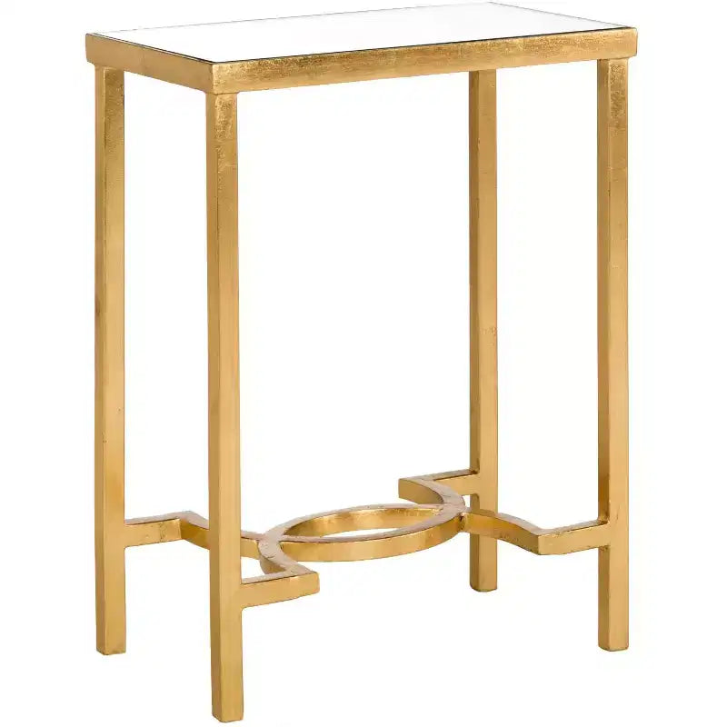 Table d'appoint Mita - FOX2581 - Or/Miroir - Safavieh Couture