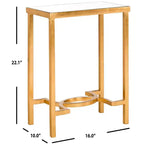 Table d'appoint Mita - FOX2581 - Or/Miroir - Safavieh Couture